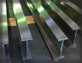 Metal Polishing of Stainless Steel I-Beams For Dairy Facility