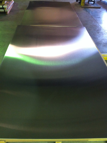 Polishing of a Stainless Steel Sheet