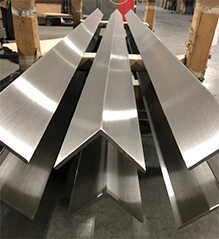 Polished Stainless Steel Angle iron