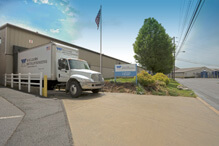 Williams Metalfinishing Facility with truck outside